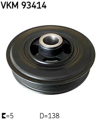 Belt Pulley, crankshaft VKM93414