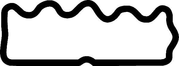 Gasket, cylinder head cover 023851P - image 2