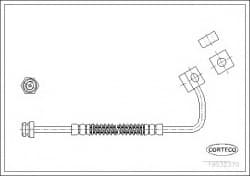 Brake Hose 19032370