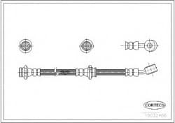 Brake Hose 19032466