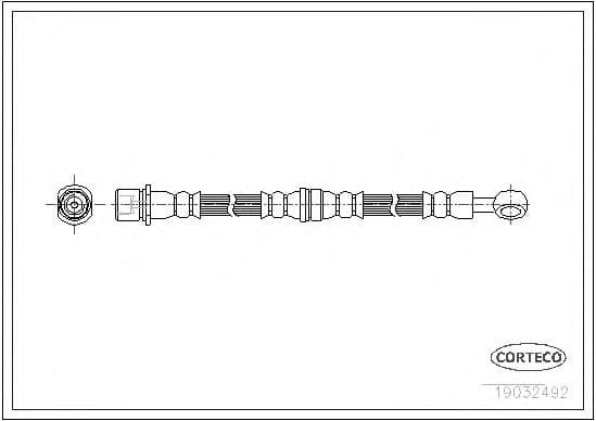 Brake Hose 19032492