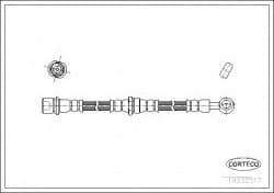 Brake Hose 19032517