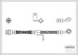 Brake Hose 19033539