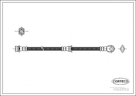 Brake Hose 19033550