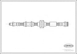 Brake Hose 19034340