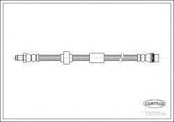 Brake Hose 19034346