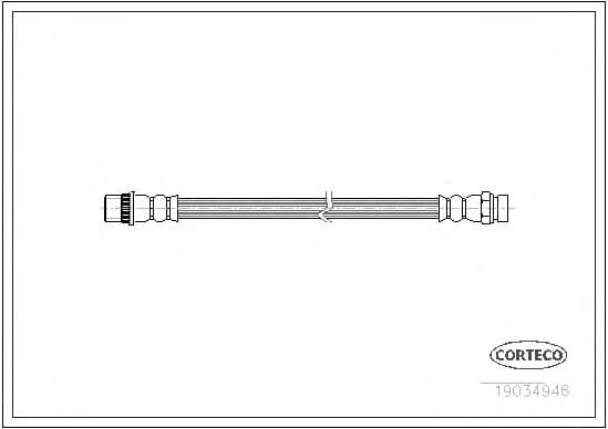 Brake Hose 19034946