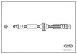 Brake Hose 19035108