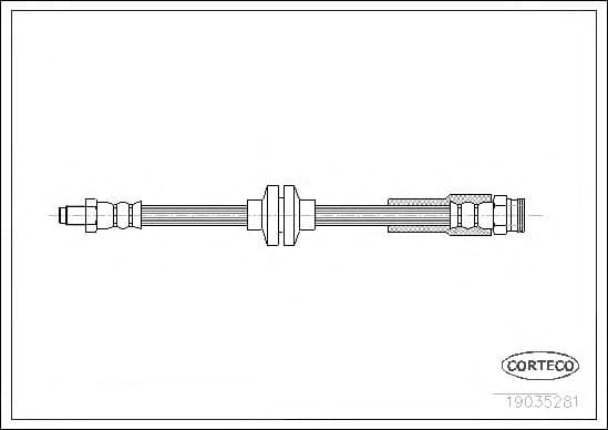 Brake Hose 19035281