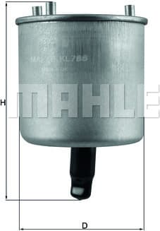 Filter diesel fuel KL788