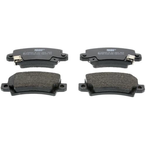 Brake pads rear, Top Quality FDB1574
