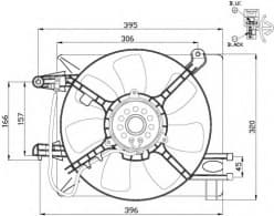 Fan, engine cooling 47486 - image 3