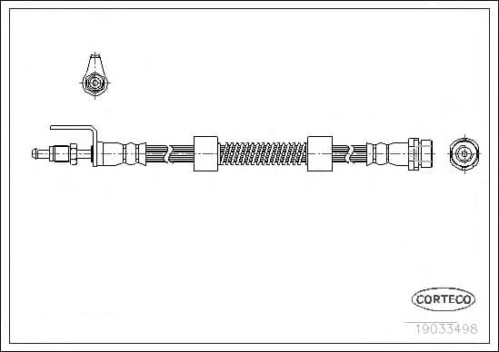 Brake Hose 19033498