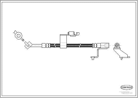 Brake Hose 19032141 - image 2