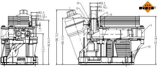 Housing, oil filter EASY FIT 31873 - image 5