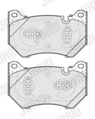 Brake Pad Set, disc brake 574041J - image 2