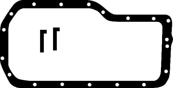 Gasket, oil sump 416162P - image 2