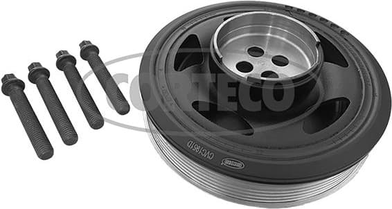 Belt Pulley Set, crankshaft 49444033 - image 2