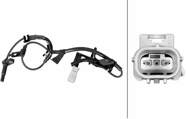 Sensor, wheel speed 6PU 358 218-801