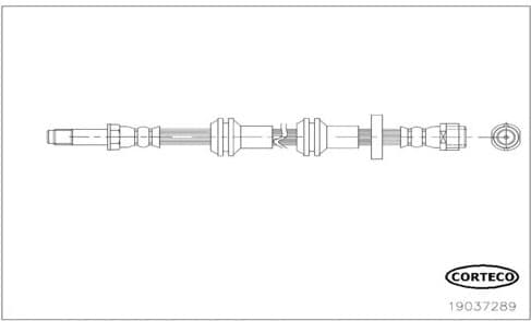 Brake Hose 19037289 - image 2