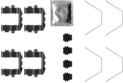Accessory Kit, disc brake pad 82543600