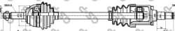 Drive Shaft 254001
