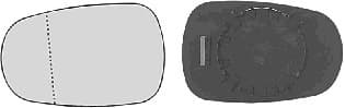 Mirror Glass, exterior mirror * HAGUS * 3328839