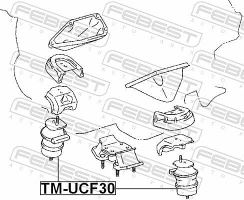 Mounting, engine TM-UCF30 - image 2