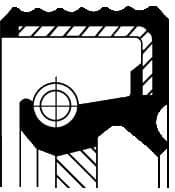Shaft Seal, crankshaft 49372492 - image 2