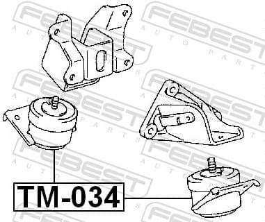Mounting, engine TM-034 - image 2