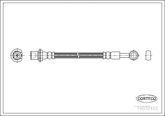Brake Hose 19032452 - image 2