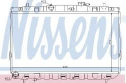 Radiator, engine cooling 67467