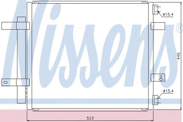 Condenser, air conditioning ** FIRST FIT ** 94866