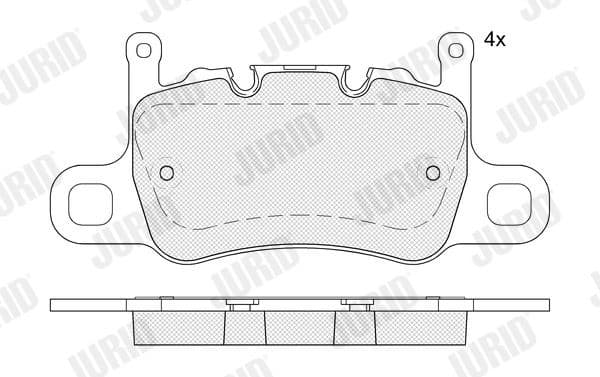 Brake Pad Set, disc brake 574103J - image 2