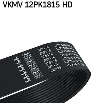 V-ribbed Belt VKMV12PK1815HD