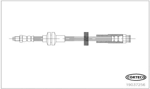 Brake Hose 19037256 - image 2