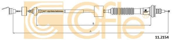 Cable Pull, clutch control 11.2154