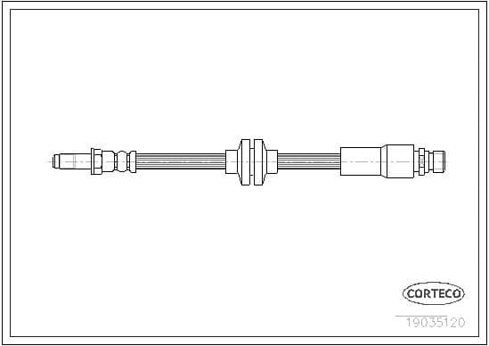Brake Hose 19035120 - image 2