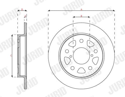 Brake Disc COAT+ 563585JC - image 3