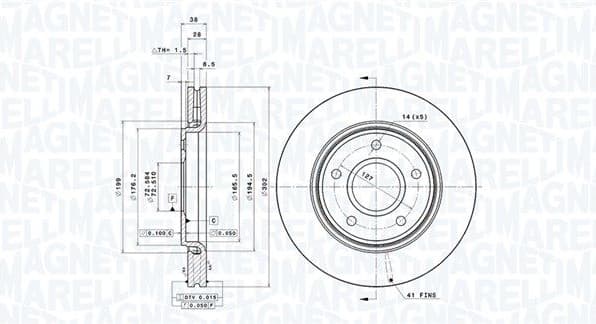 Brake Disc 360406119601