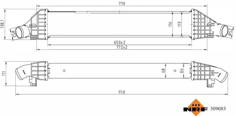 Charge Air Cooler 309083