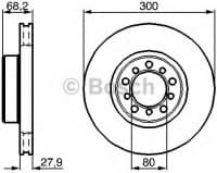 Brake Disc 0986478197