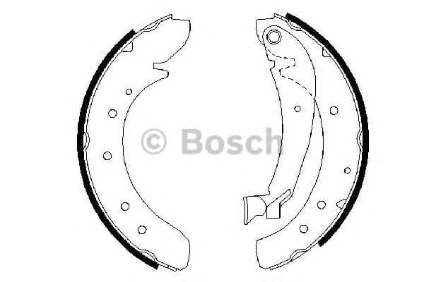 Brake Shoe Set 0986487522
