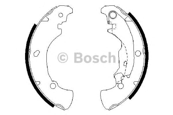Brake Shoe Set 0986487560