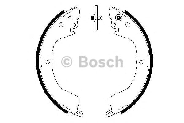 Brake Shoe Set 0986487684