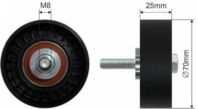 Tensioner belt DEX212