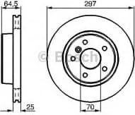 Brake Disc 0986478483