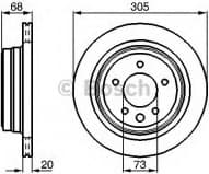 Brake Disc 0986478660