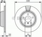 Brake Disc 0986479622