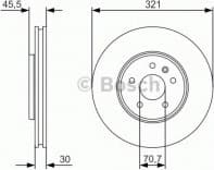 Brake Disc 0986479667
